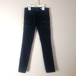 BlankNYC motto zippered girls skinny jeans size 8